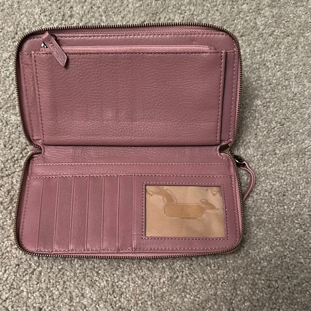 Hobo International - Nila Large Zip Around Continental Wallet Mauve - Picture 3 of 3